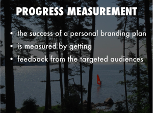 personal branding progress measurement